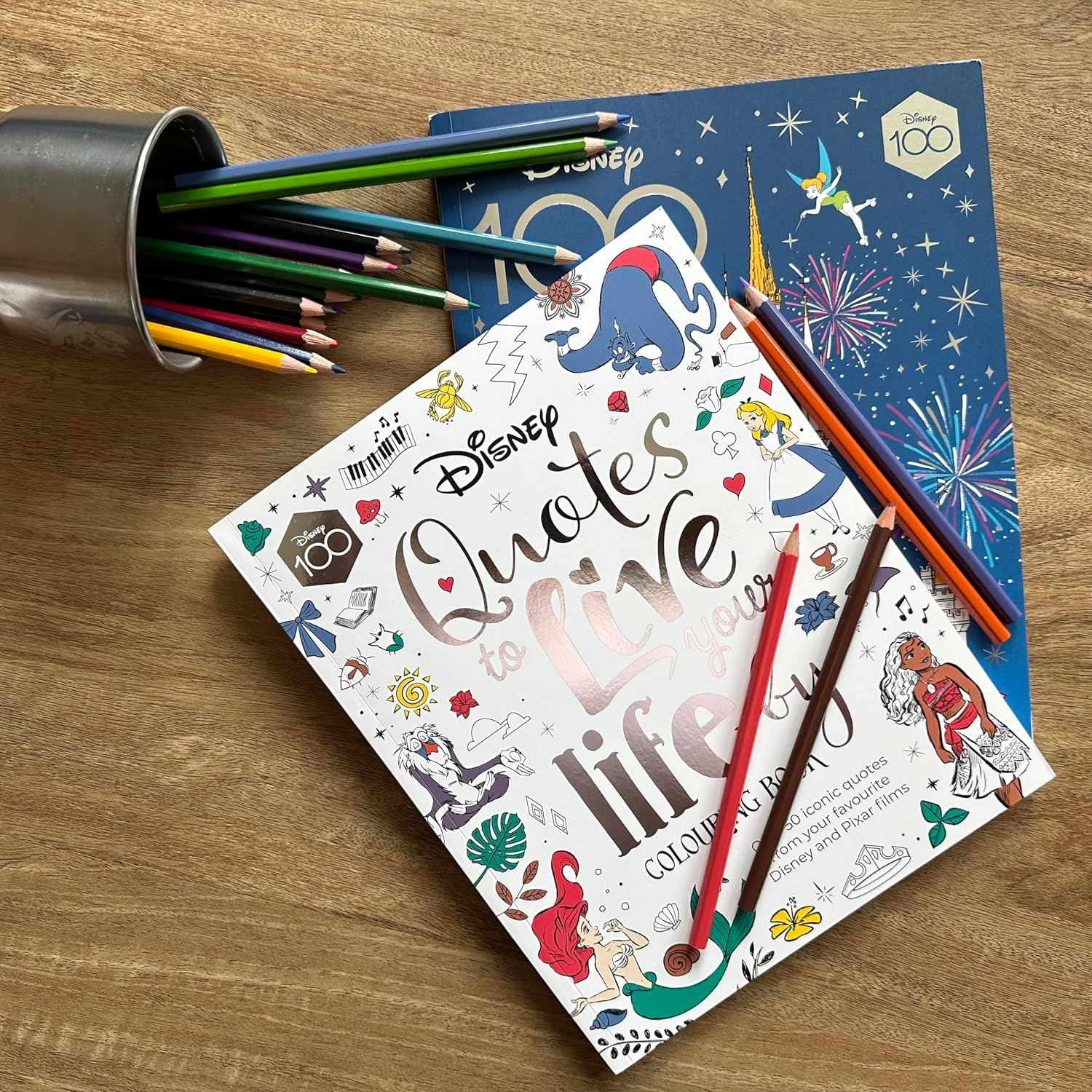 Thumbnail 5 de Studio Press Disney Quotes Colouring Book