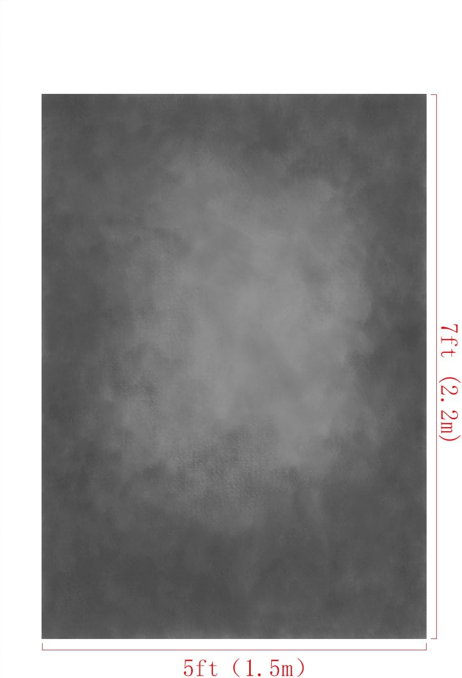 Detalle de Kate 1,5 x 2,2 m Grauer Textur-Hintergrund für Porträtfotografie