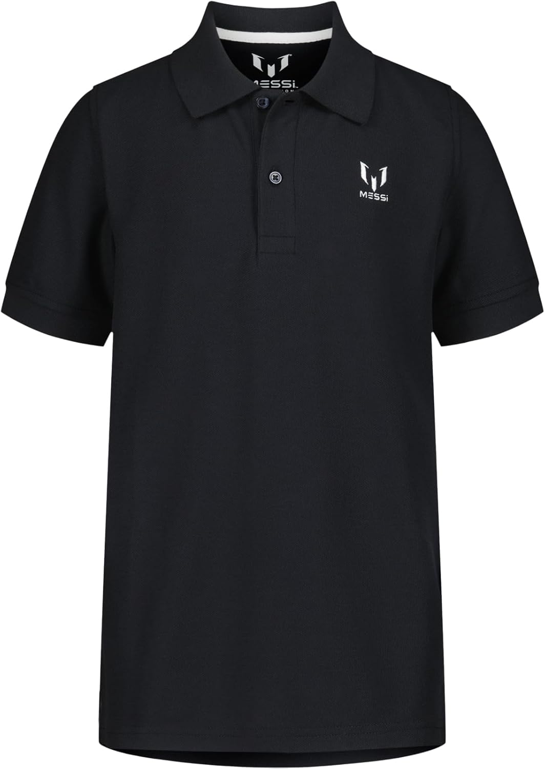 Thumbnail 4 de Messi Boys' Lifestyle Short Sleeve Polo T-Shirt (Slim-Fit Graphic Tee) — Cotton Blend
