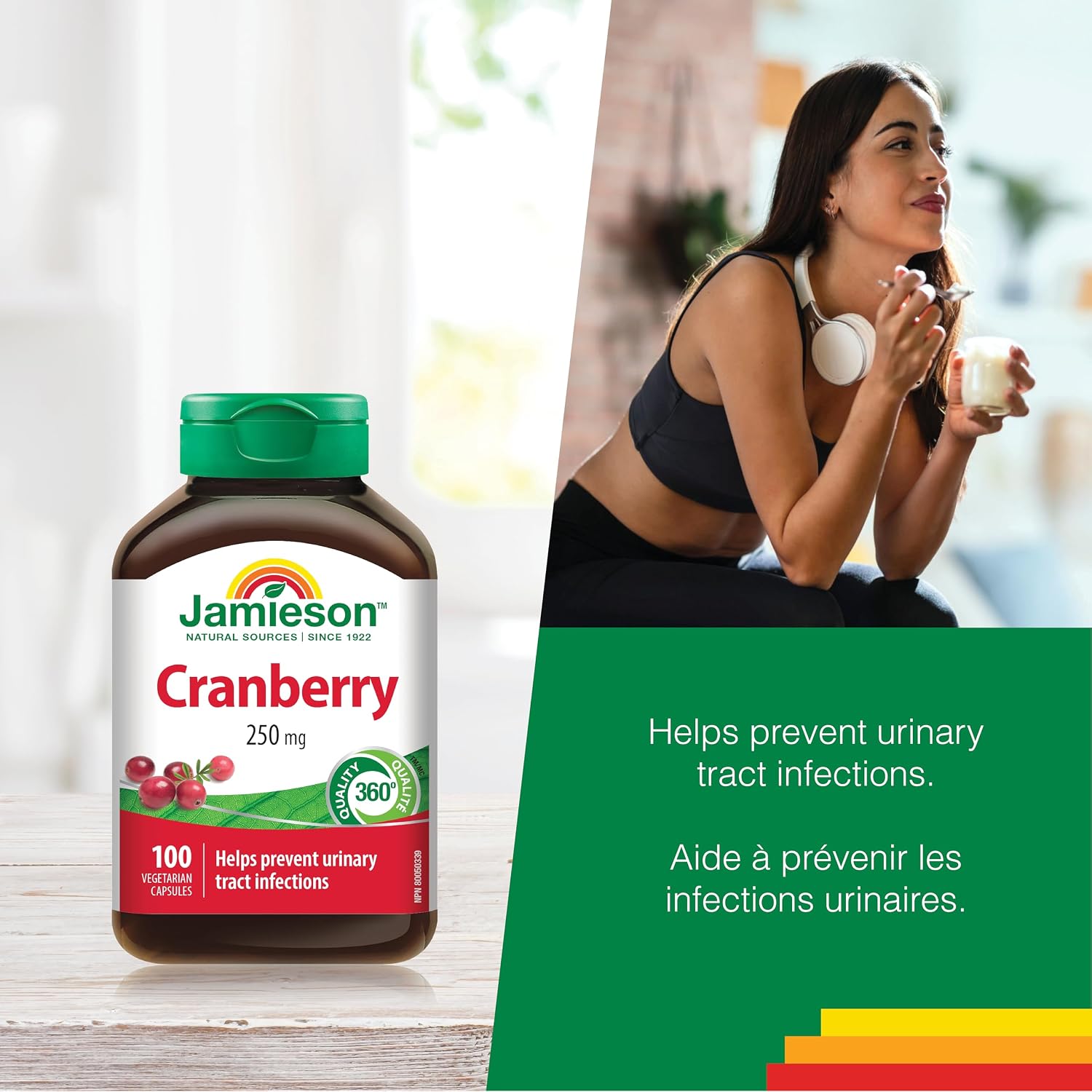 Thumbnail 4 de Jamieson Cranberry 250 mg Capsules, 100 Count, One Per Day
