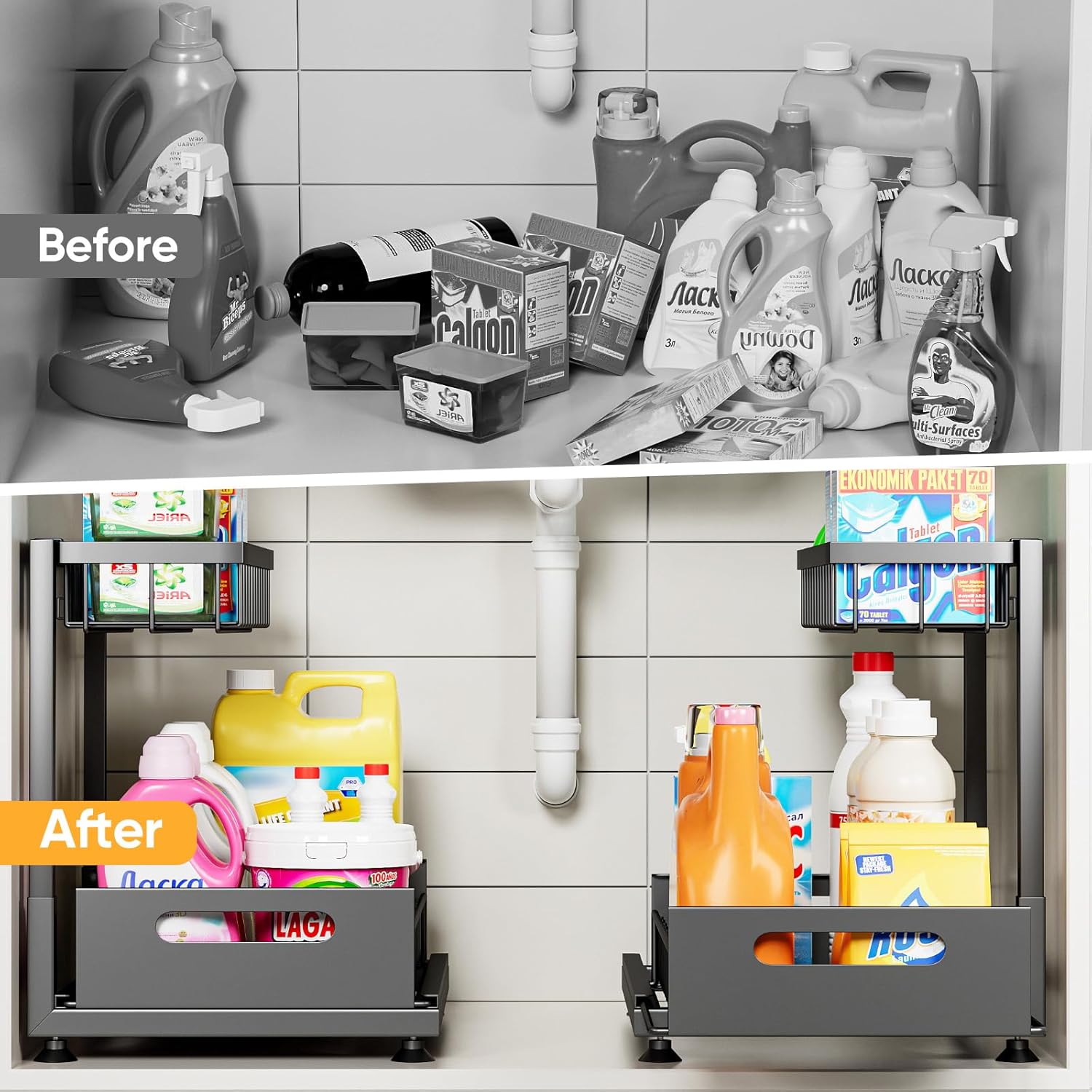 Thumbnail 2 de 2 Pack Under Sink Organizer ⚙