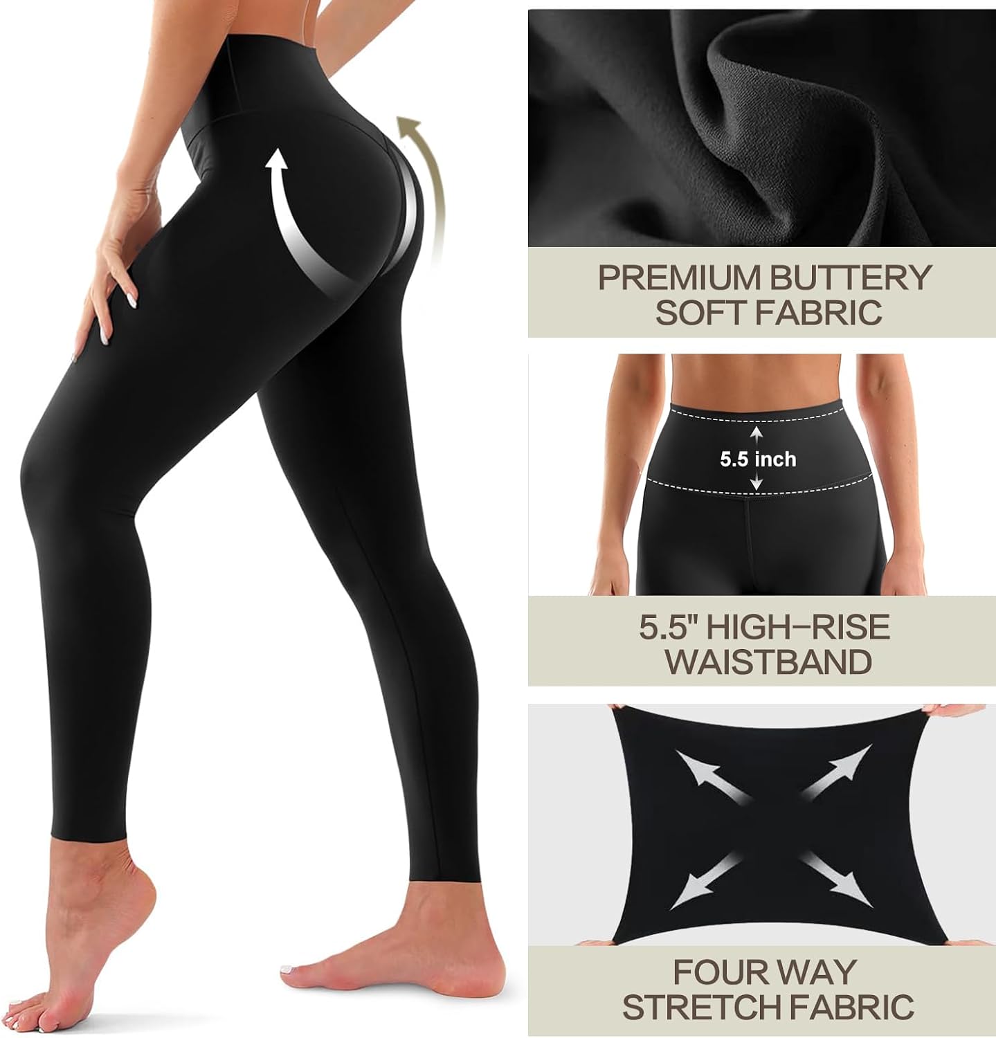 Thumbnail 4 de Laite Hebe 3-Pack Leggings High-Waist