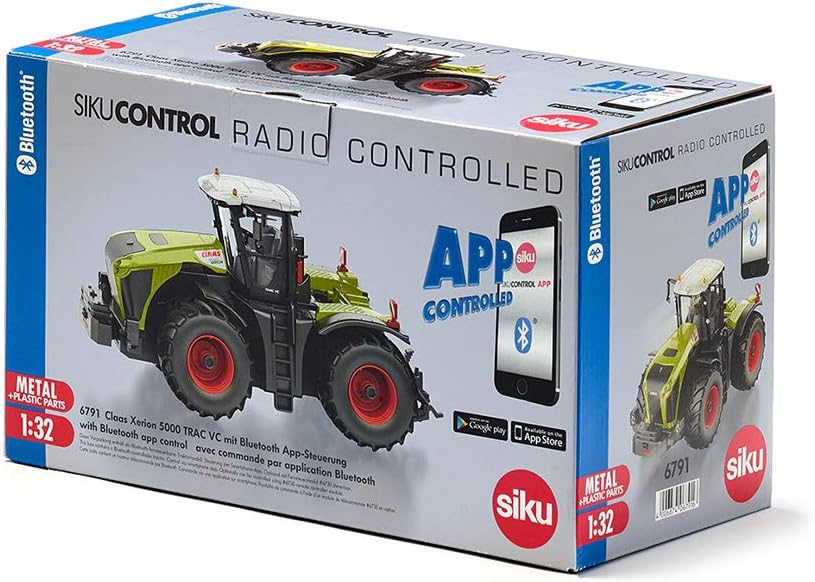 Thumbnail 6 de SIKU 6791 Claas Xerion 5000 TRAC VC ferngesteuerter Traktor (Siku Control), 1:32, grün – App-Steuerung möglich