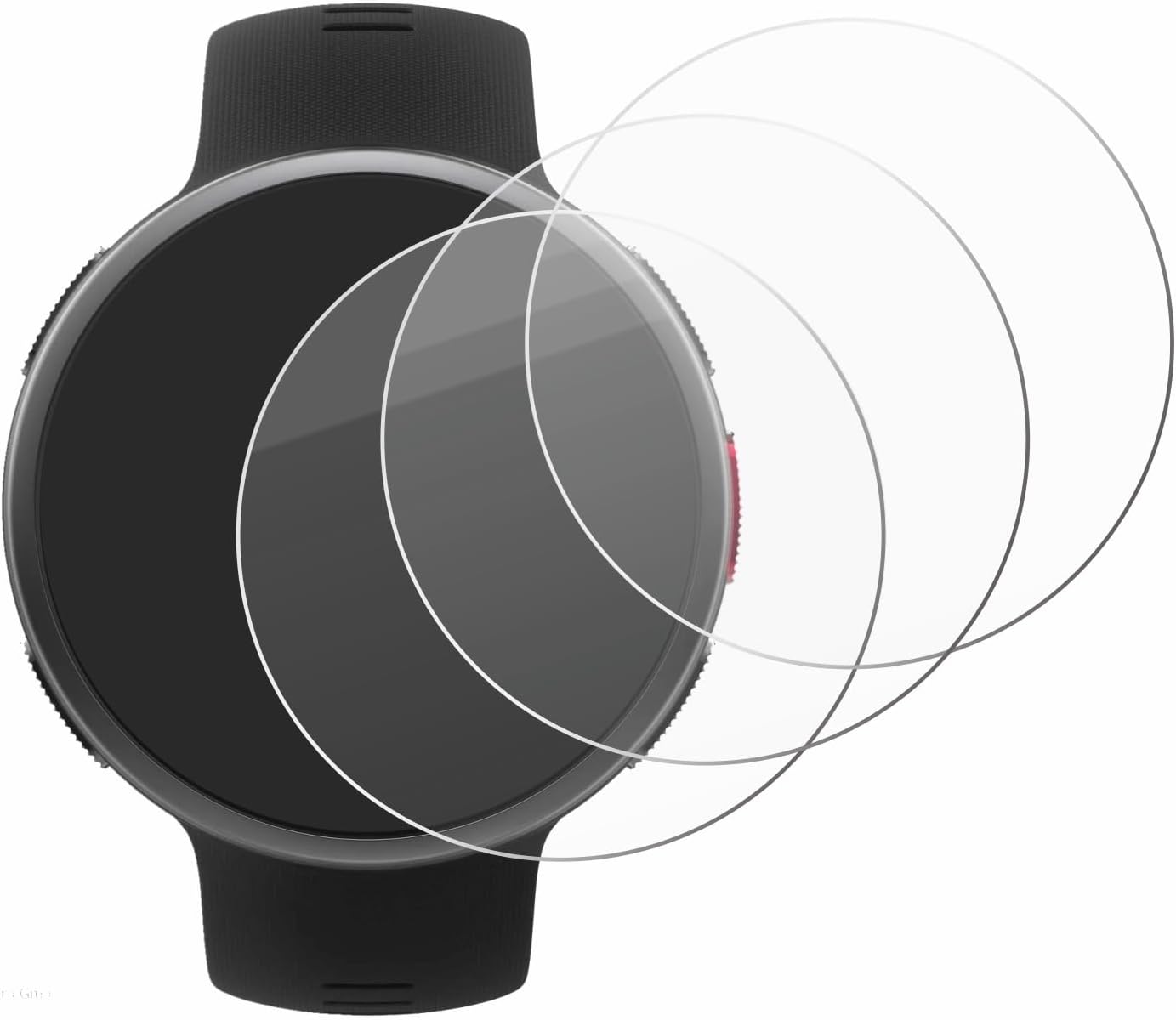 Detalle de Savvies Pellicola Vetro Temperato per Polar Vantage V2 (3 Pezzi) – Protezione Schermo 9H