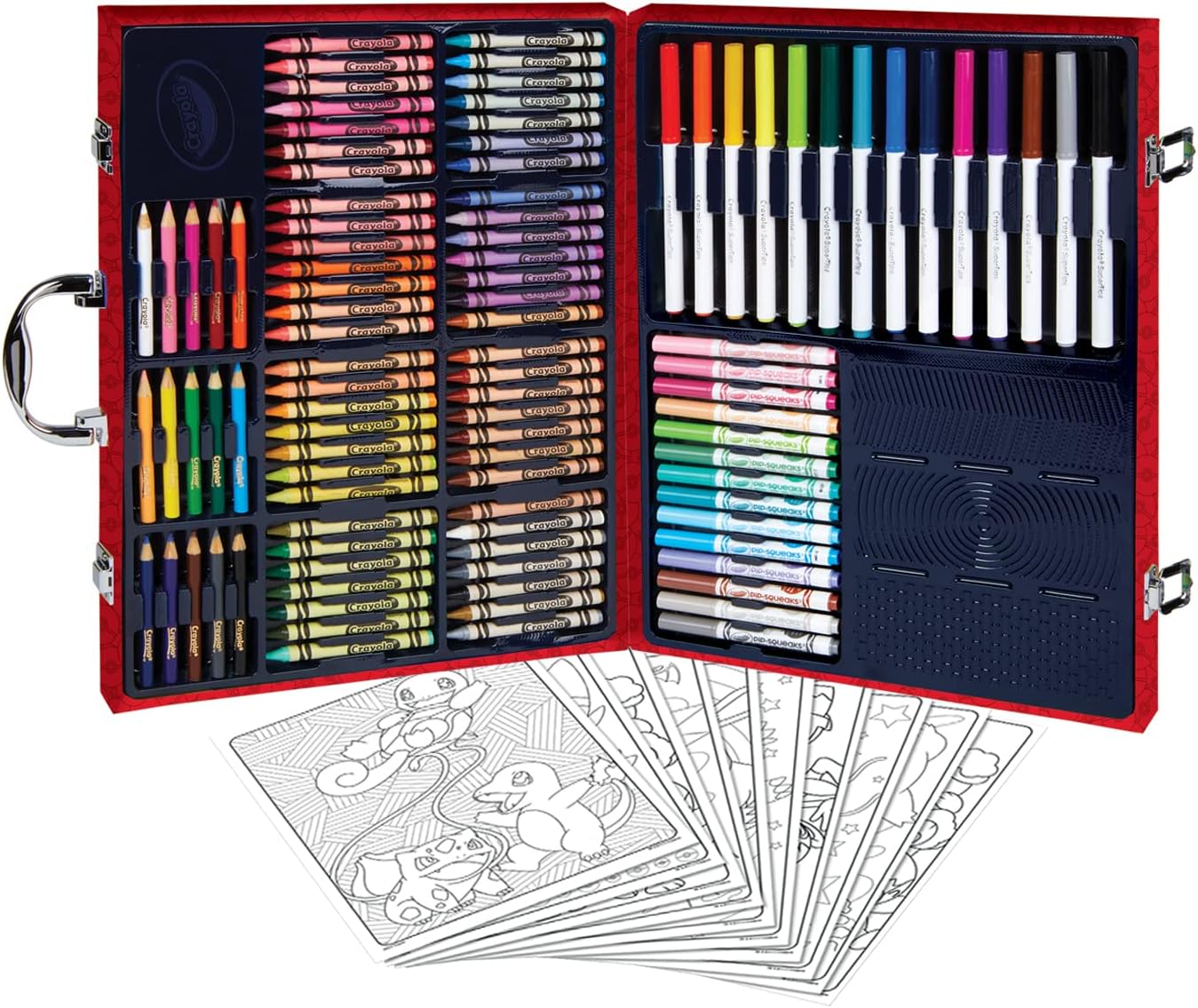 Detalle de CRAYOLA Pokémon Künstlerkoffer 115 Teile