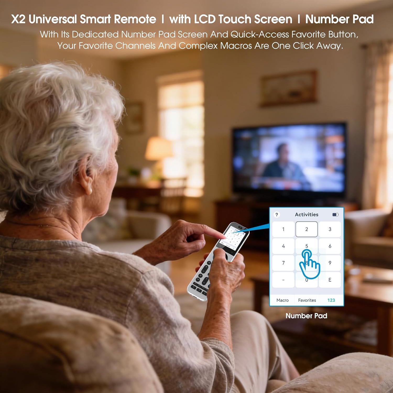 Thumbnail 2 de SofaBaton X2 Universal Remote with Touchscreen