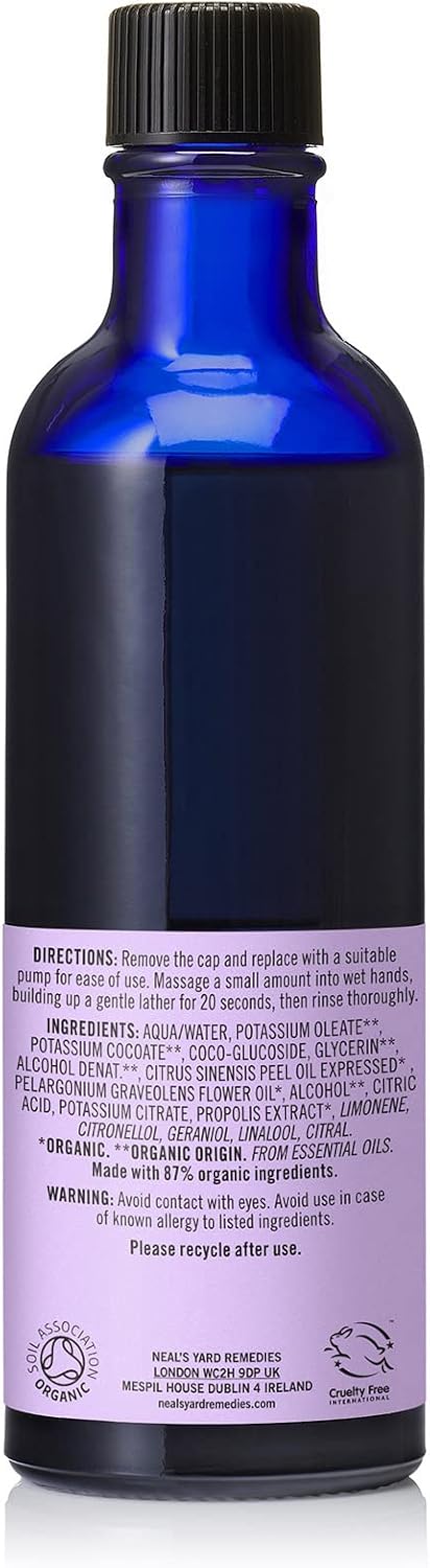 Detalle 2 de Neal's Yard Remedies Geranium & Orange Hand Wash