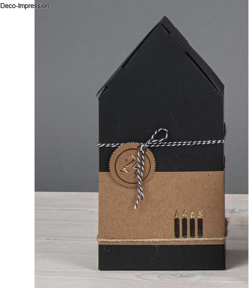 Thumbnail 4 de Rayher Clear Stamps Adventskalender Zahlen 1–24 (Motiv Classic) – transparente Silikonstempel im Set