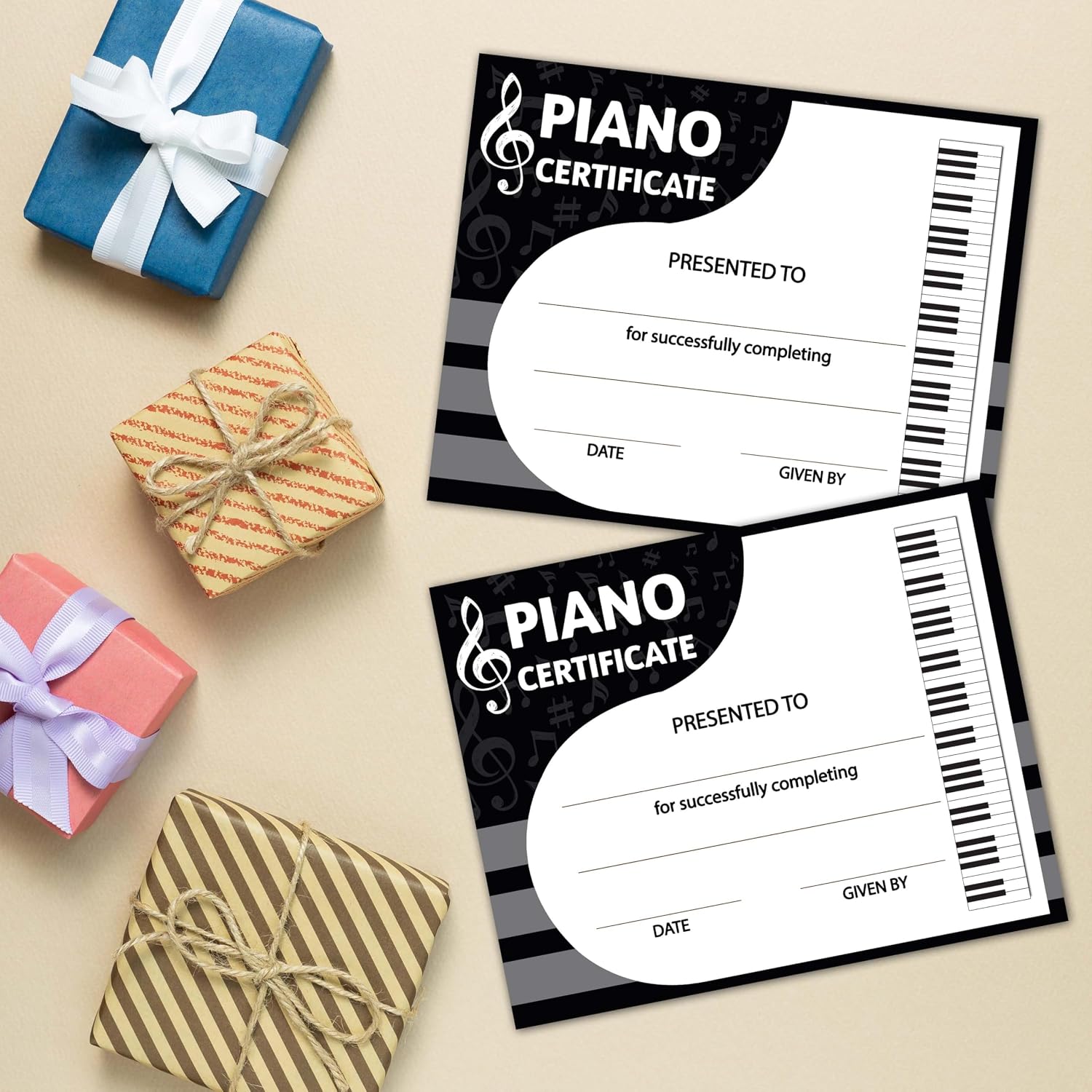 Detalle de Music Achievement Certificates, 25-Pack