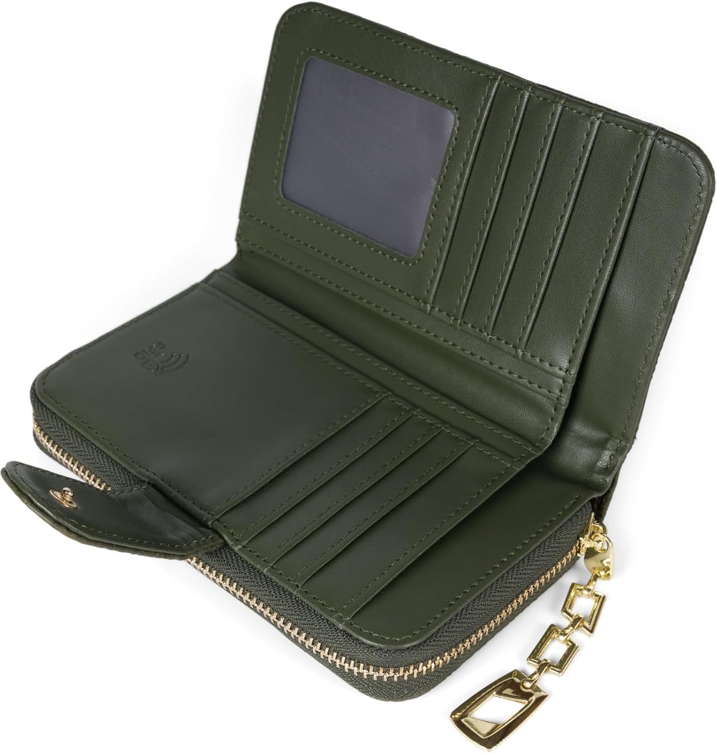 Detalle de styleBREAKER Primavera/Estate 23 Moderno, Taglia Unica — Portafoglio compatto con stampa paisley e protezione RFID