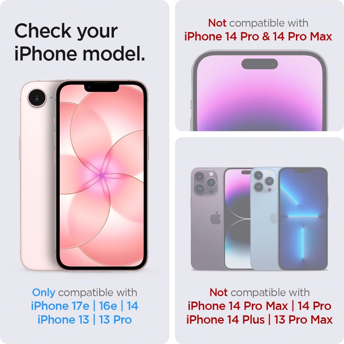 Thumbnail 1 de Spigen Glas.tR EZ Fit – 2 protections écran en verre trempé pour iPhone (9H)