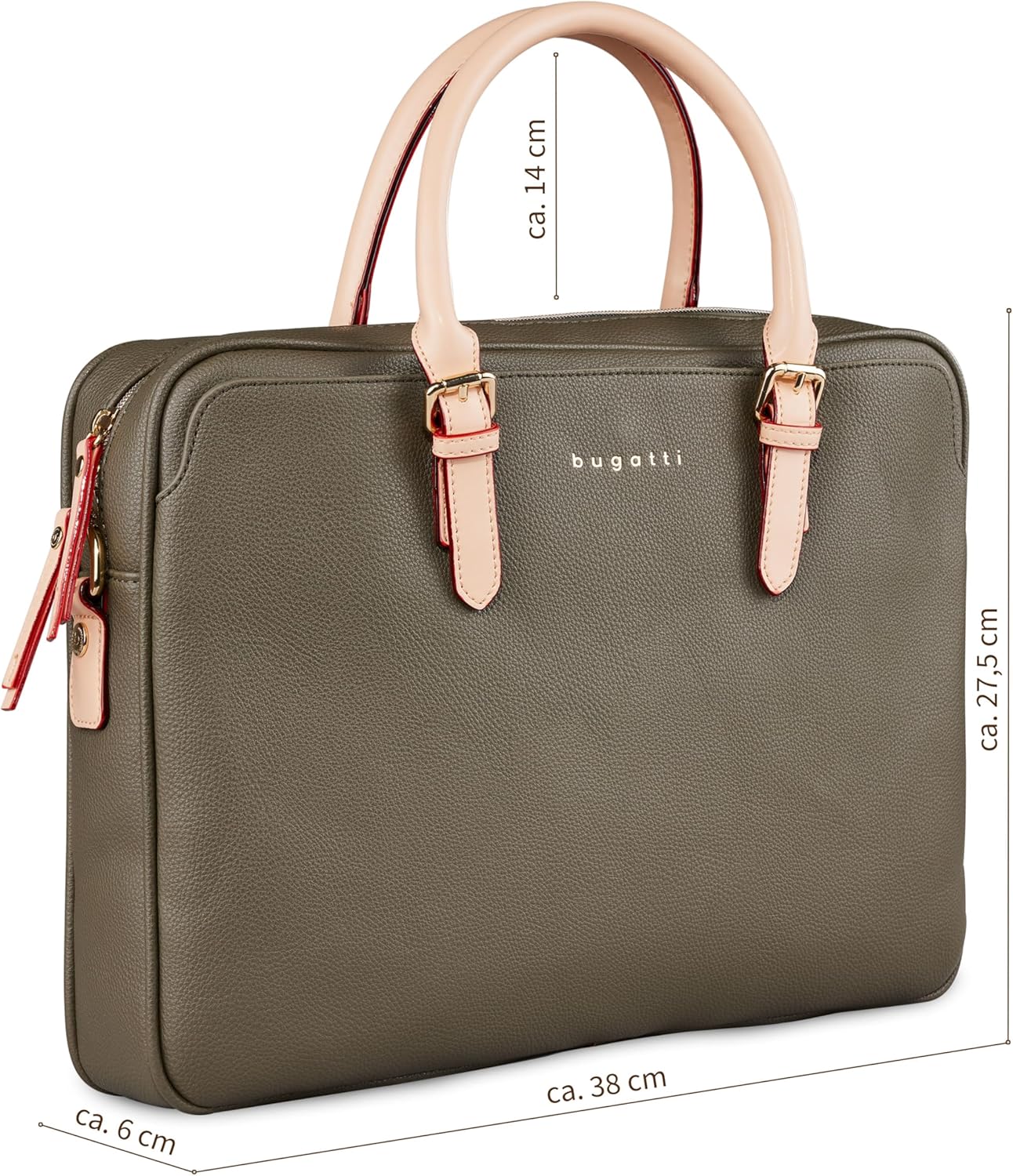 Detalle 1 de bugatti Ella Borsa business 15" cartella 38x27,5 cm