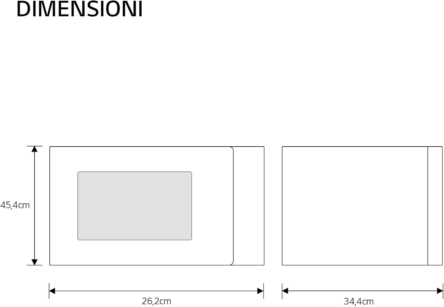 Thumbnail 5 de LG MH6032GAS microonde con grill da 20 litri 700 W: timer, orologio e Smart Diagnosis