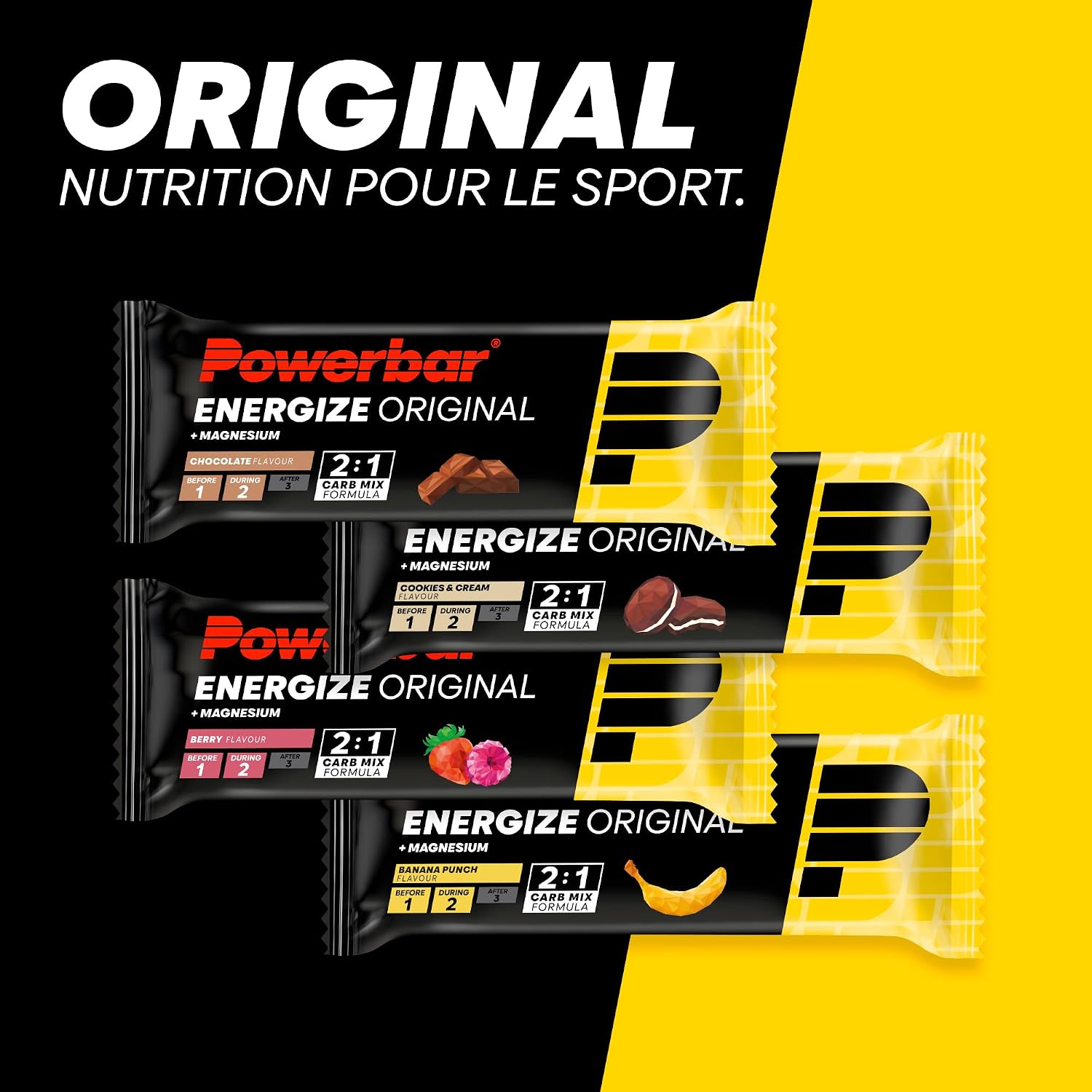 Thumbnail 2 de PowerBar Energize Original Berry 55 g