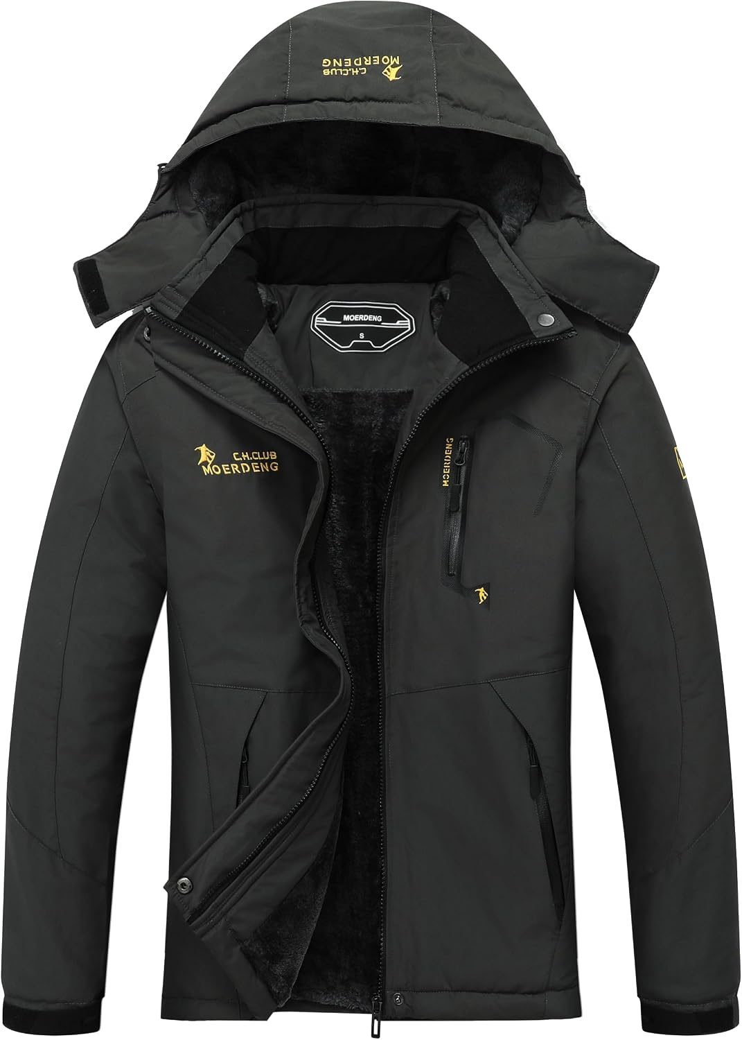 Detalle de MOERDENG Women's Waterproof Ski Jacket 2026