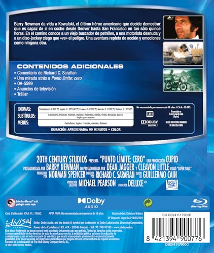 Thumbnail 1 de Divisa HV Punto Limite: Cero (Blu‑ray)