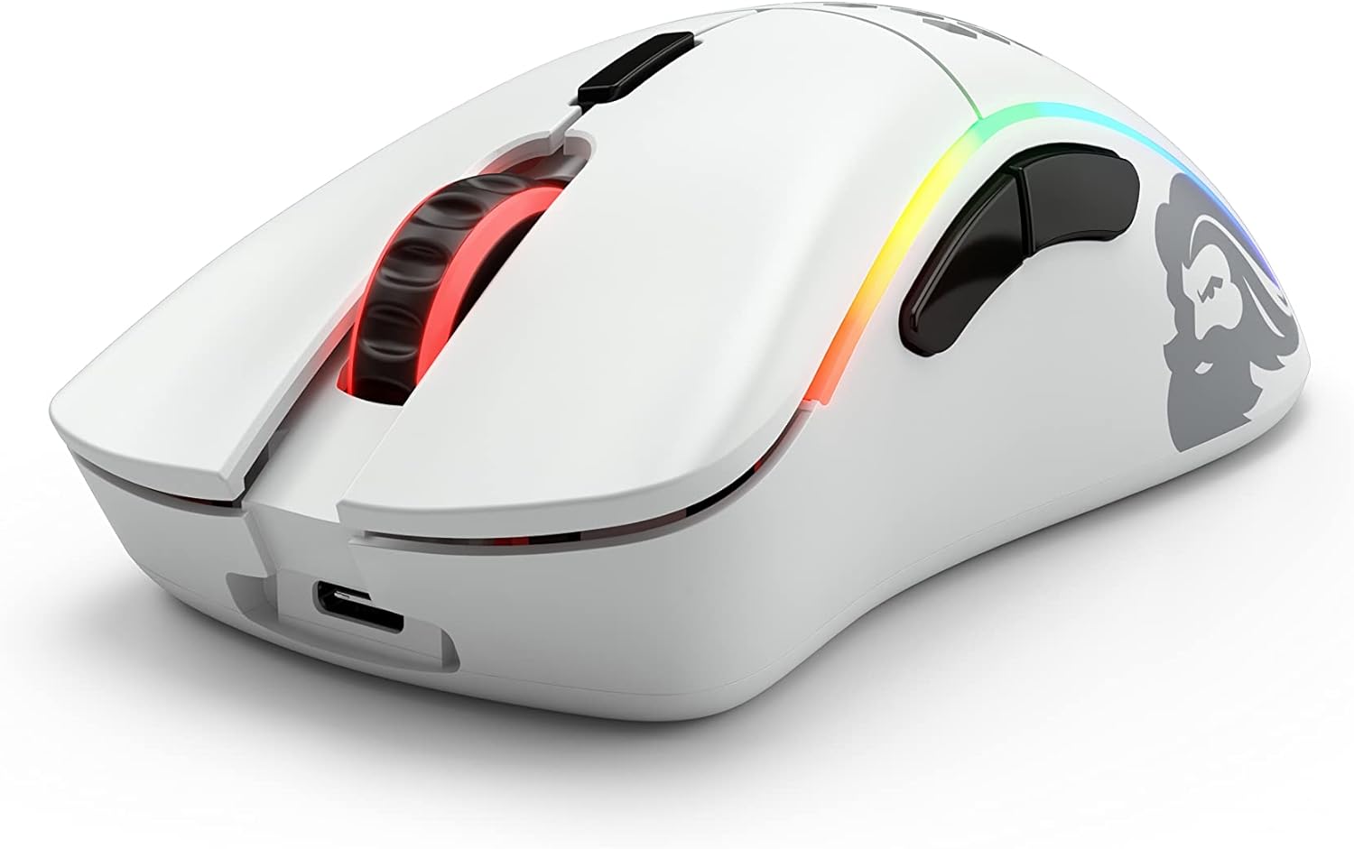 Thumbnail 4 de GLORIOUS Model D Wireless Gaming Mouse (Matte White) — 2.4Ghz Lag-Free Wireless, BAMF Sensor, RGB
