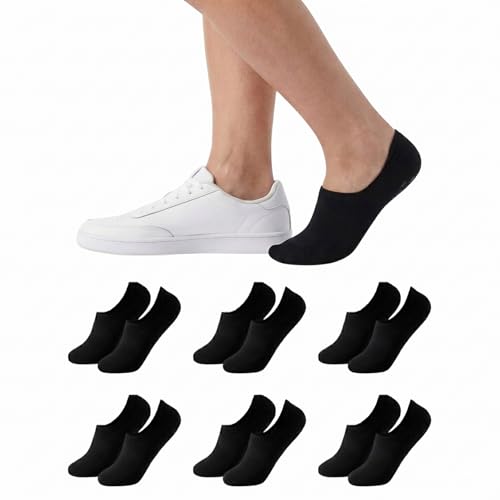 Detalle de Balseti 6 pares de Calcetines Invisibles Pinkies para Hombre y Mujer