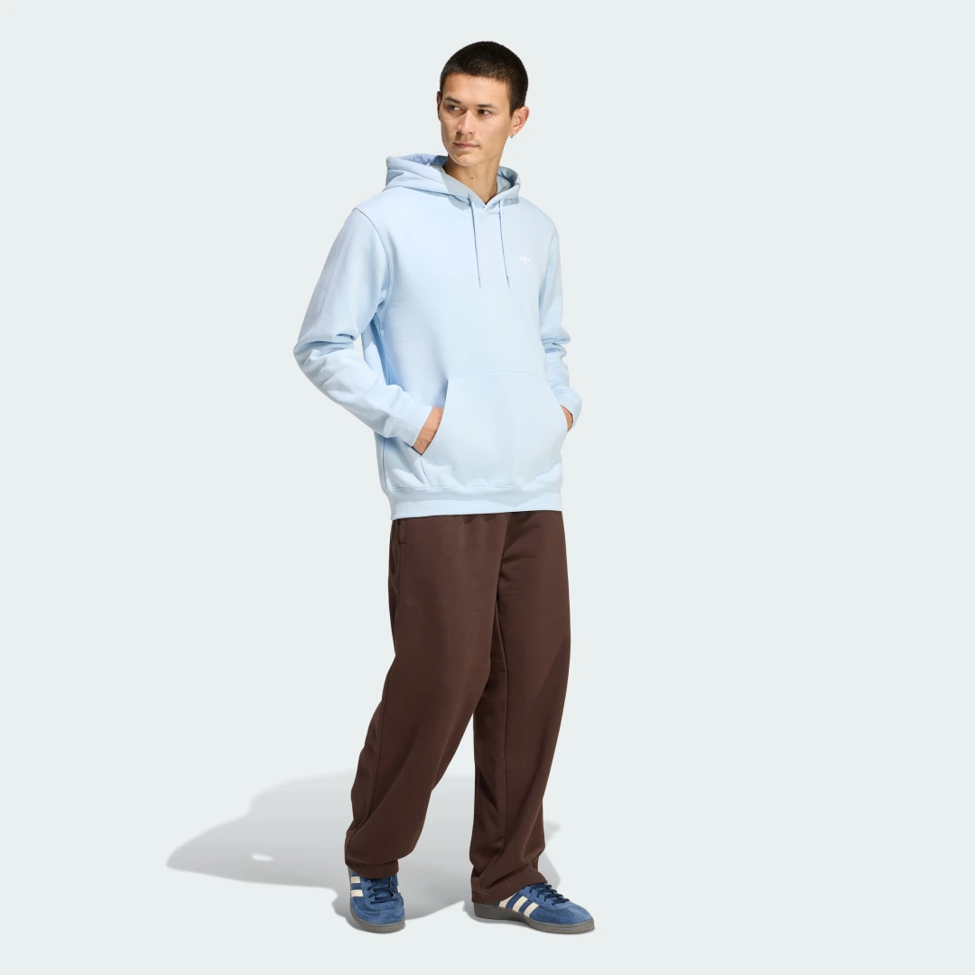 Detalle de Sudadera holgada con capucha Trefoil Essentials de Adidas