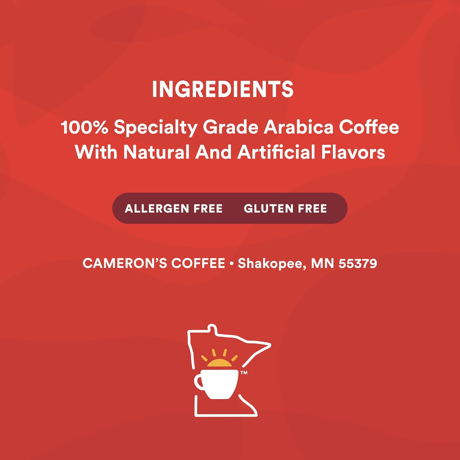 Detalle 2 de Cameron's Coffee Sea Salt Caramel Flavored Ground Coffee, Light Roast, 6-Pack