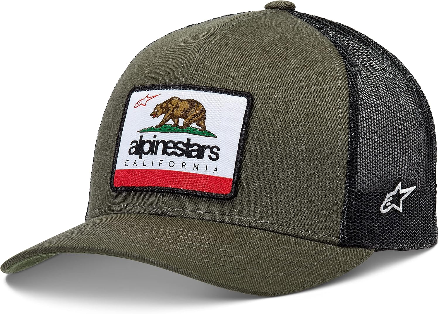 Detalle 1 de Alpinestars 1212-81050 Cali 2.0 – męska czapka trucker z zakrzywionym daszkiem