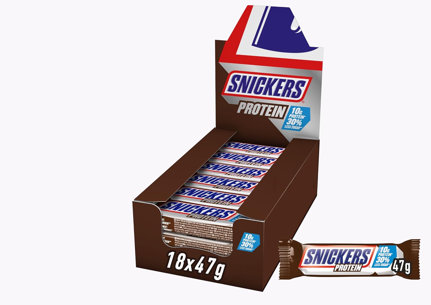 Detalle de SNICKERS Proteinriegel 18 x 47g 🍫