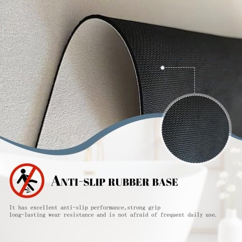Thumbnail 5 de ENSFTF Strawberry Thief bath mat – absorbent, quick-dry, non-slip bathroom rug