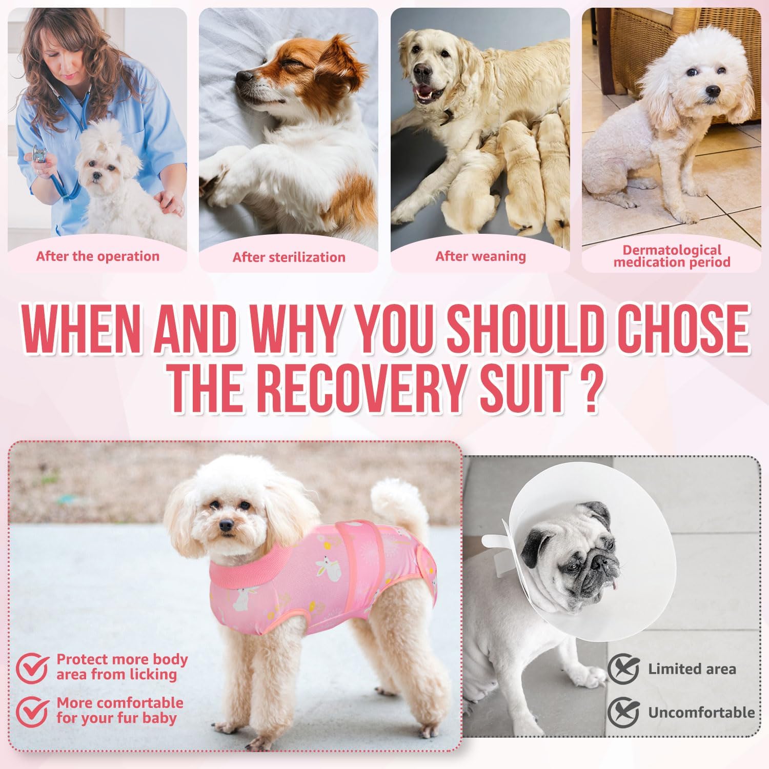 Thumbnail 4 de Eyein Dog Surgery Recovery Suit L
