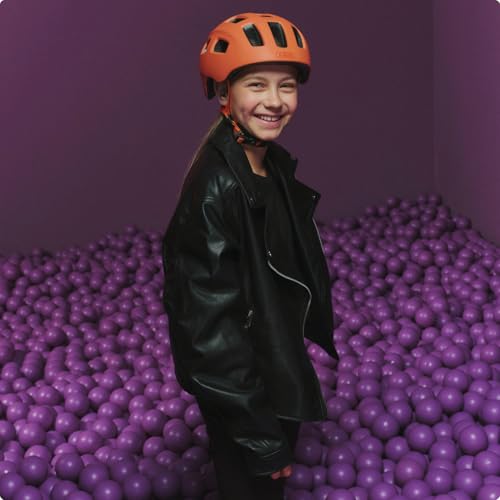 Detalle de ABUS Fahrradhelm Youn-I 2.0, Mono orange, Größe M