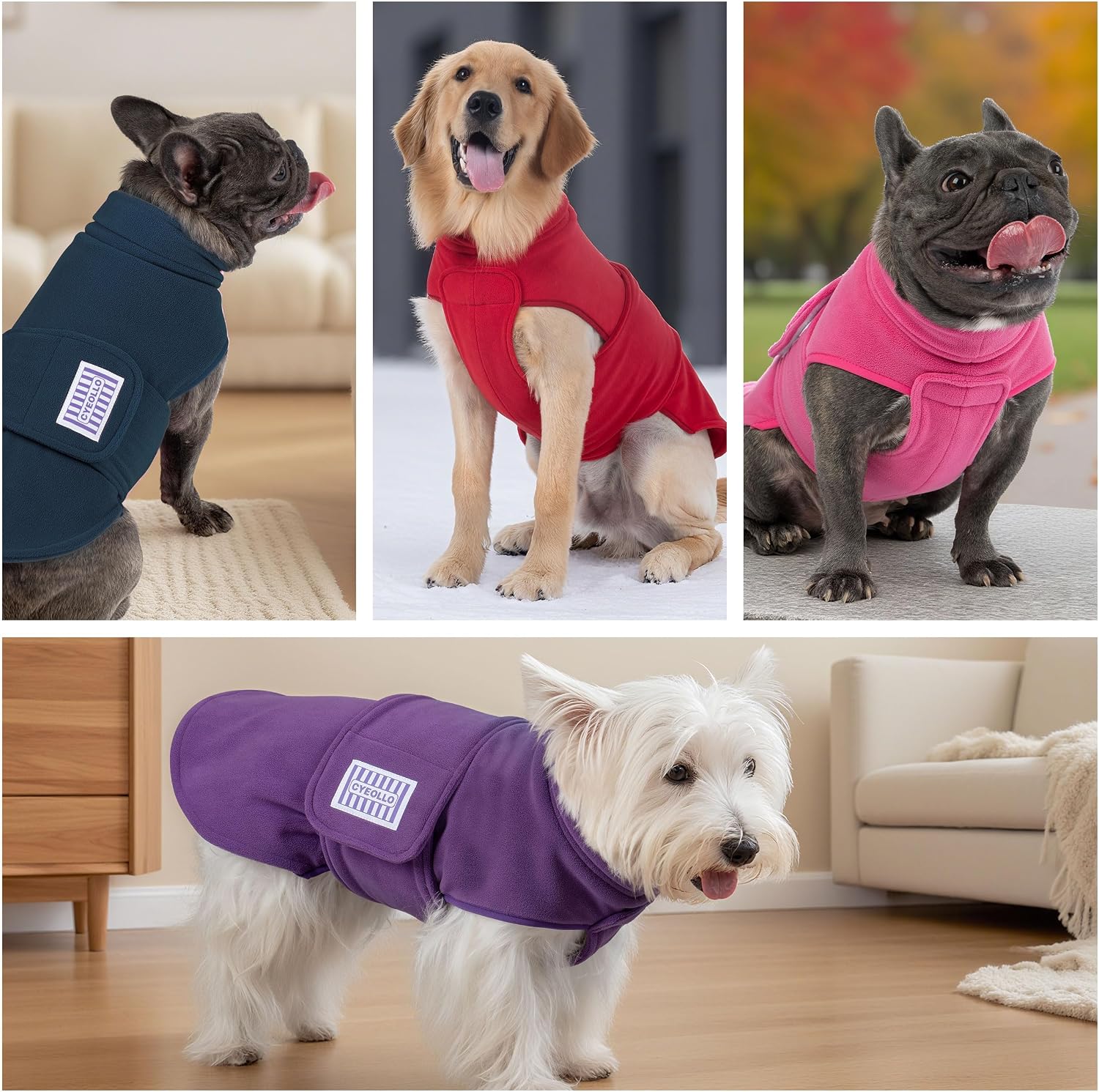 Detalle 1 de Cyeollo Dog Fleece Sweater Size M