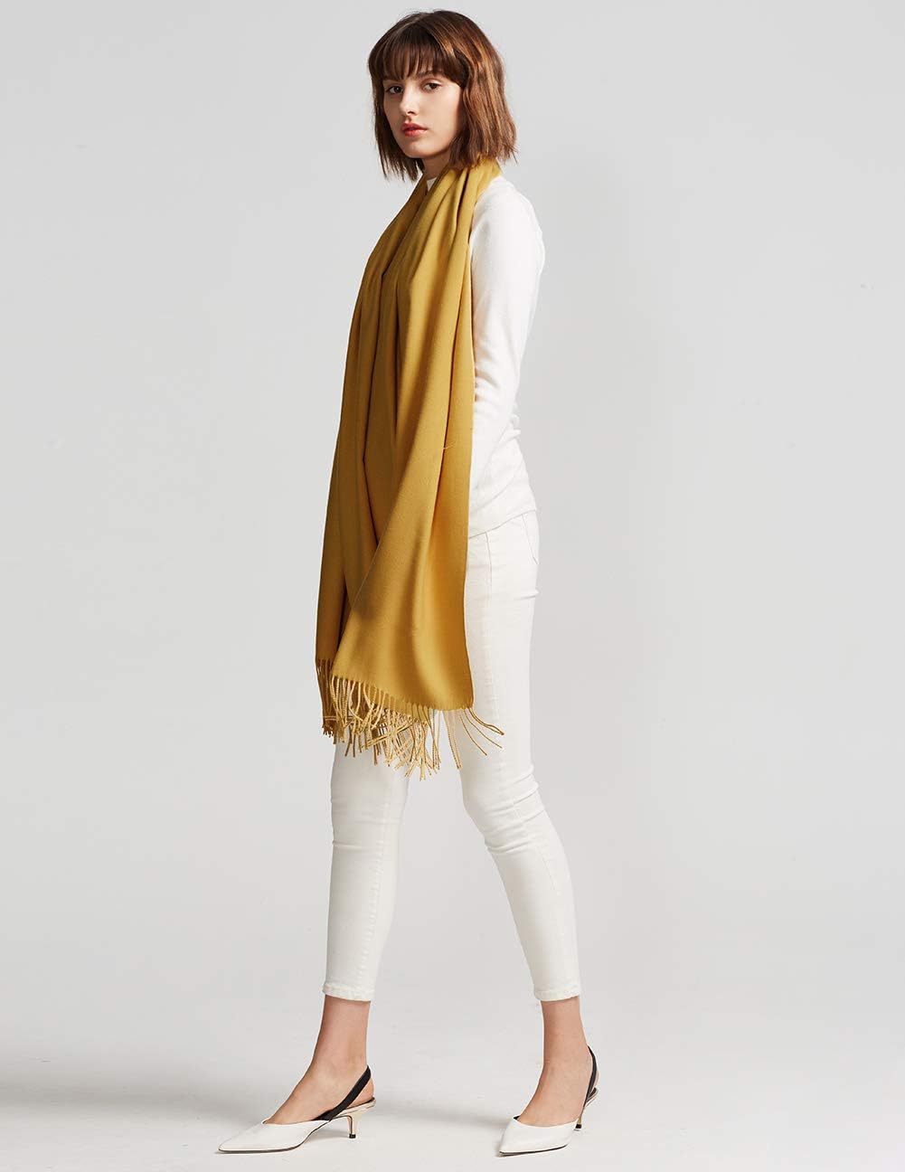 Detalle 2 de MaaMgic Schal Damen 200 cm Pashmina 🧣