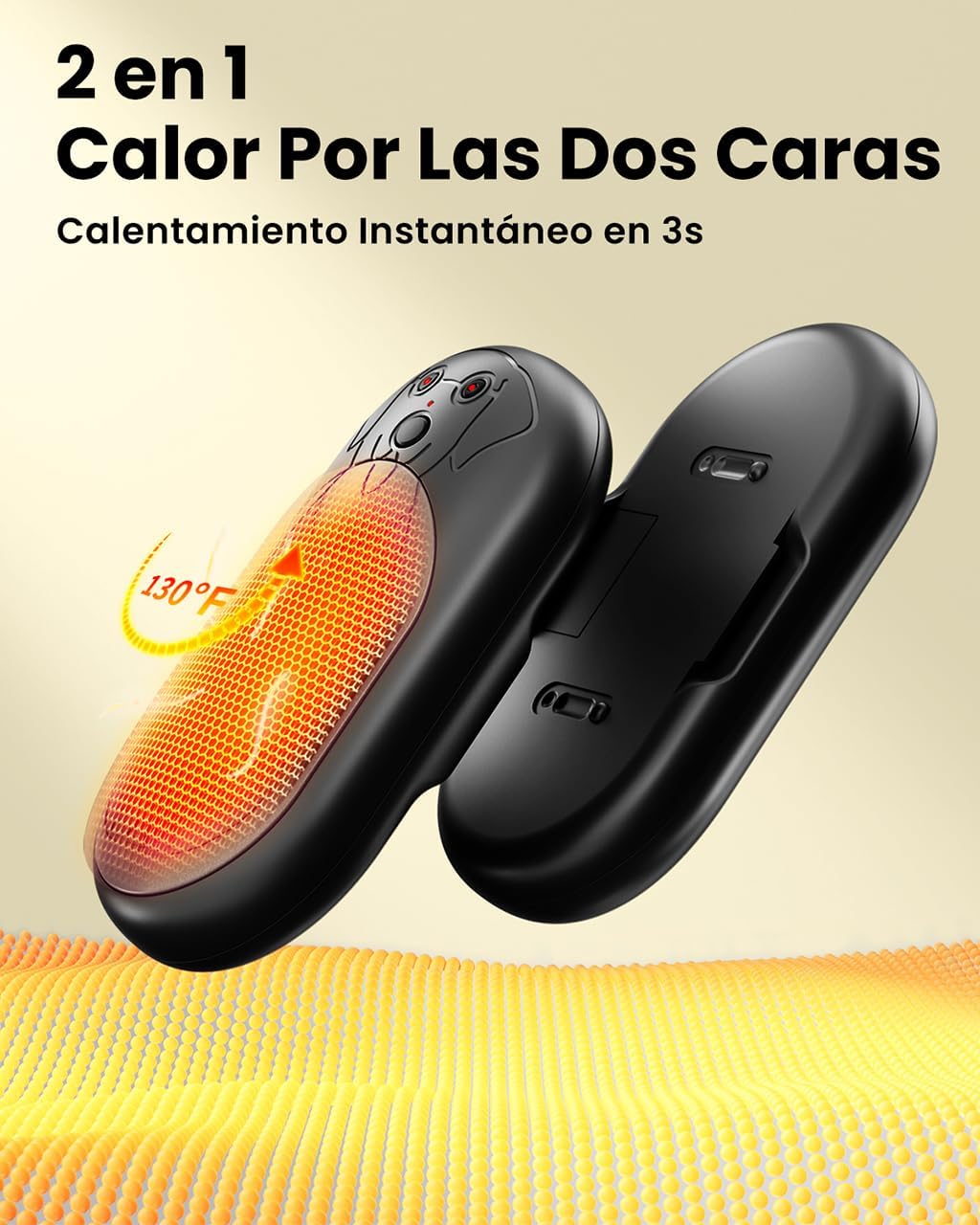 Detalle de Miaton Calentador de Manos Recargable 6000mAh