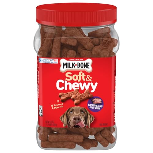 Thumbnail 8 de Milk-Bone Soft & Chewy Dog Treats, 25 Oz Canister by Milk-Bone