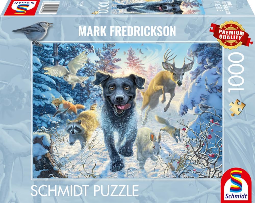 Detalle de Schmidt Spiele Mark Frederickson Puzzle 1000 Teile