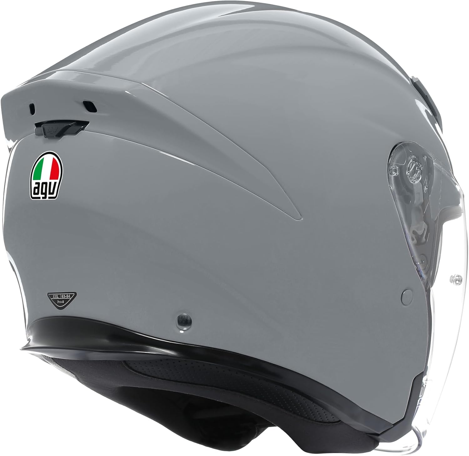 Thumbnail 5 de AGV K5 JET EVO E2206: casco jet in fibra di carbonio e vetro, grafica Nardo Grey, per chi cerca leggerezza e stile