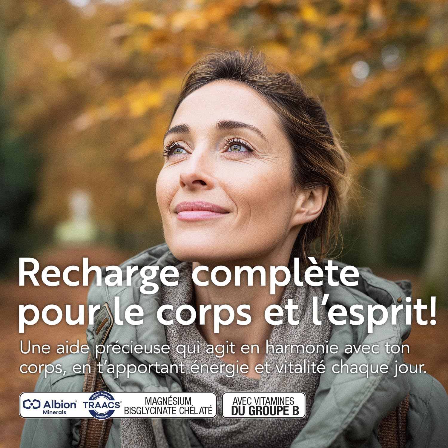 Thumbnail 1 de Magnesium Bisglycinate Chélaté PiùLife 337,5 mg avec vitamines B1, B5 et B6 – 180 gélules végétales