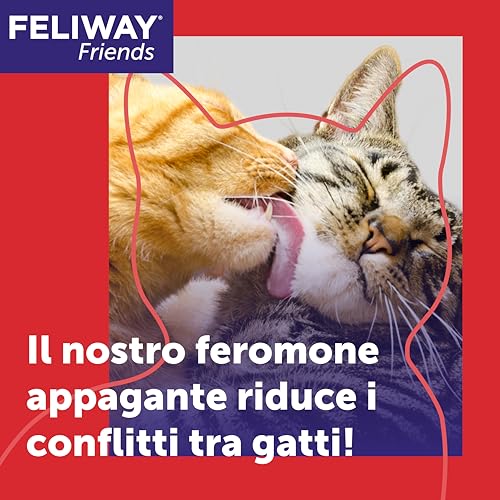 Thumbnail 1 de FELIWAY Friends Starter Kit Diffusore di Feromoni Calmanti per Gatti, 48 ml: armonia in casa per multi-gatto
