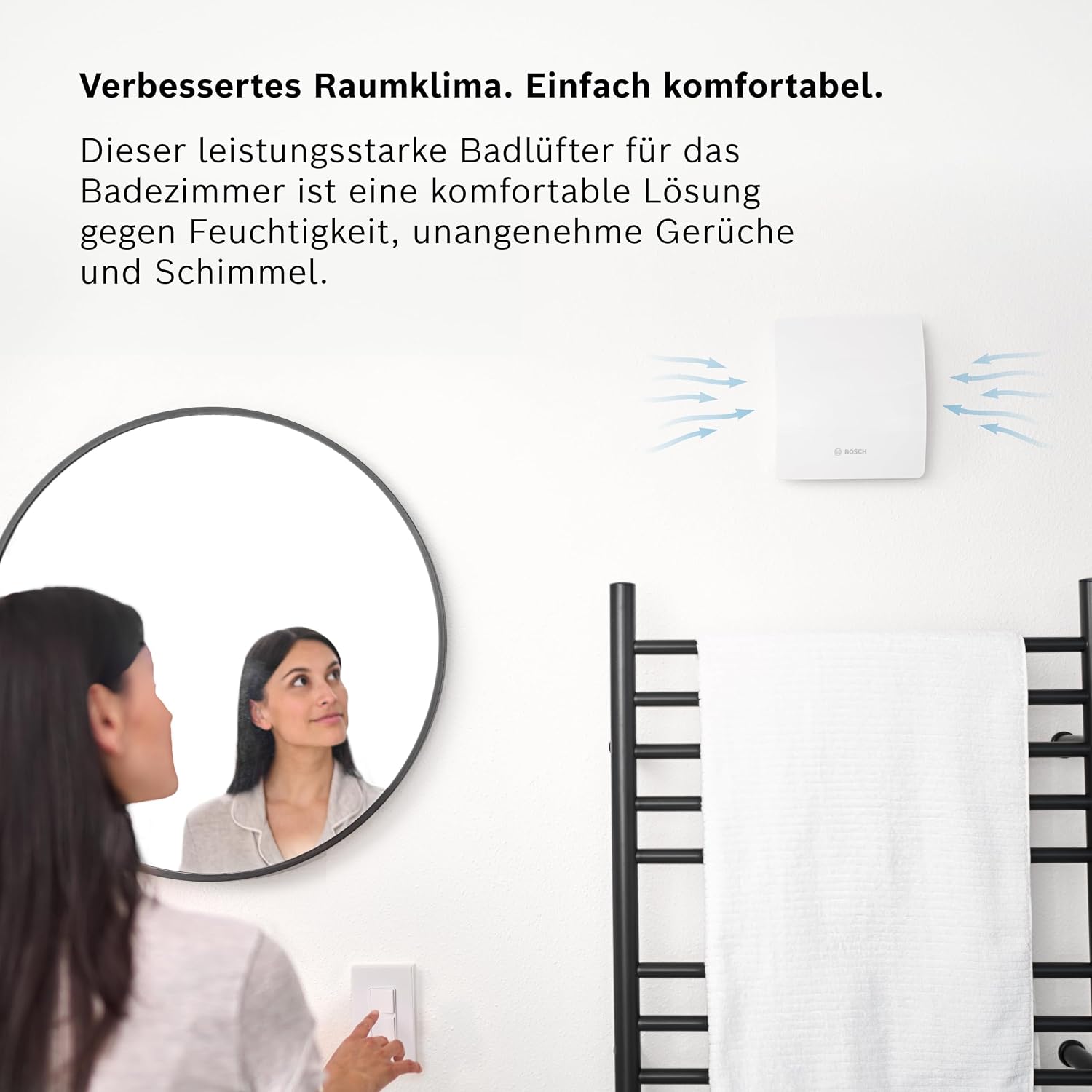 Thumbnail 1 de Bosch Badlüfter 1500 W 100mm