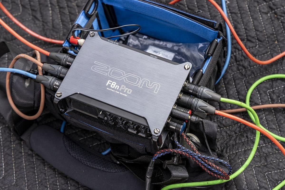 Thumbnail 6 de Zoom F8n Pro Multitrack Field Recorder, 8 Inputs, 10 Tracks, 32-Bit Float
