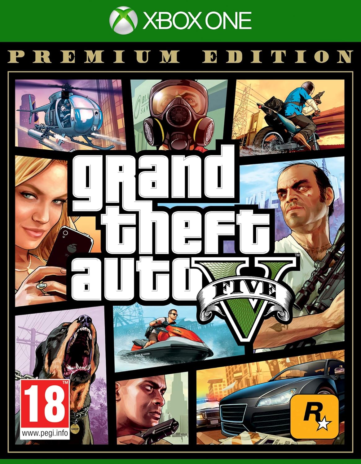 Detalle 2 de Grand Theft Auto V Edición Premium (PS4) – Rockstar Games