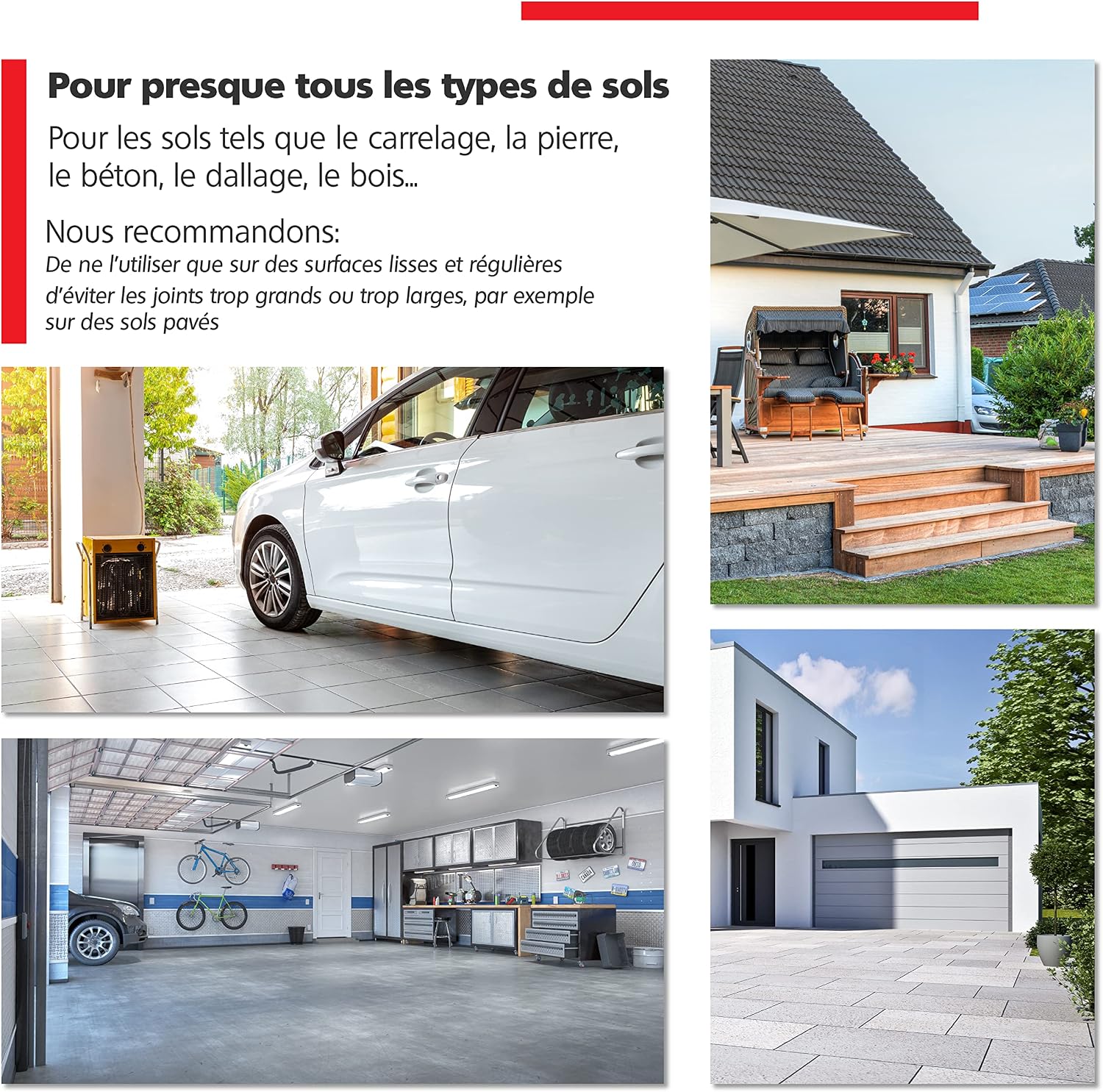Detalle 2 de RAVN HAMAN : set de 4 roulettes pivotantes pivotantes 100 mm avec frein, charge jusqu’à 70 kg par roue