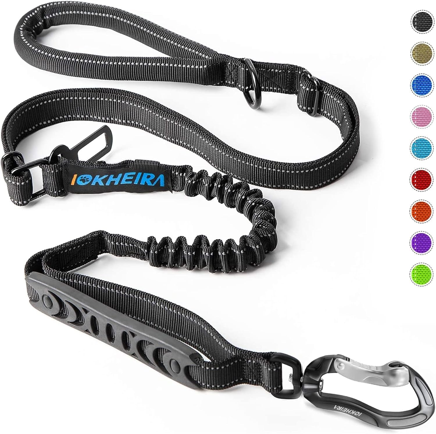 Detalle de IOKHEIRA Bungee Dog Leash 120–150 cm
