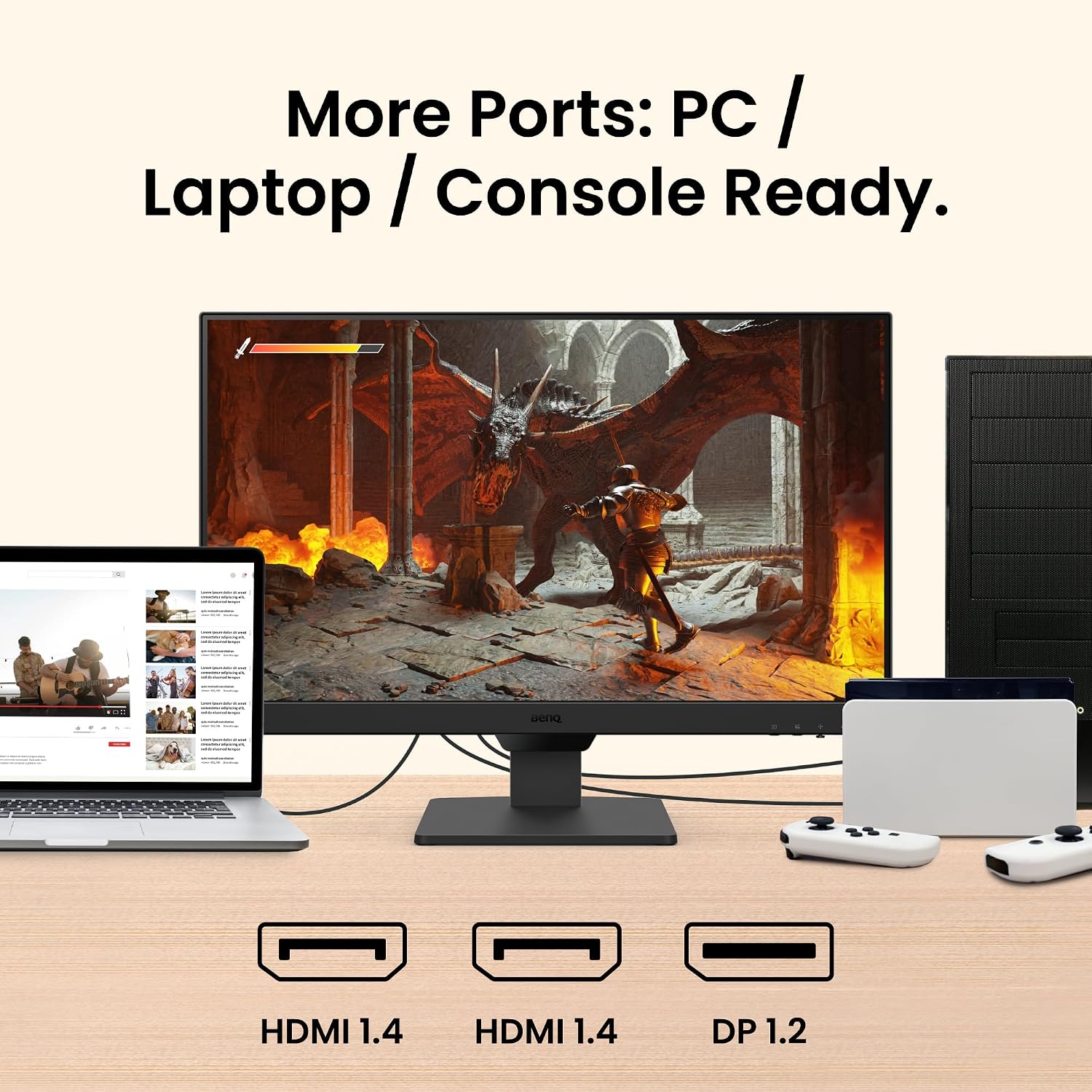 Detalle de BenQ GW2790E 27 Inch Eye-Care Gaming Monitor review
