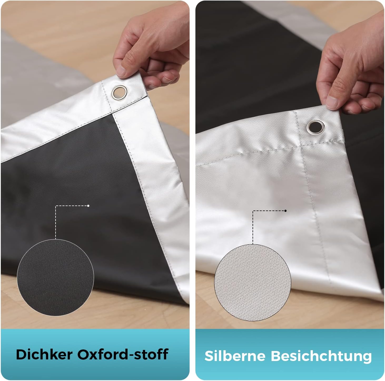 Detalle de Update Sonnenschutz Dachfenster Rollo Verdunkelungsrollo – Verdunkelungsstoff für Velux- und Roto-Fenster 96 × 120 cm