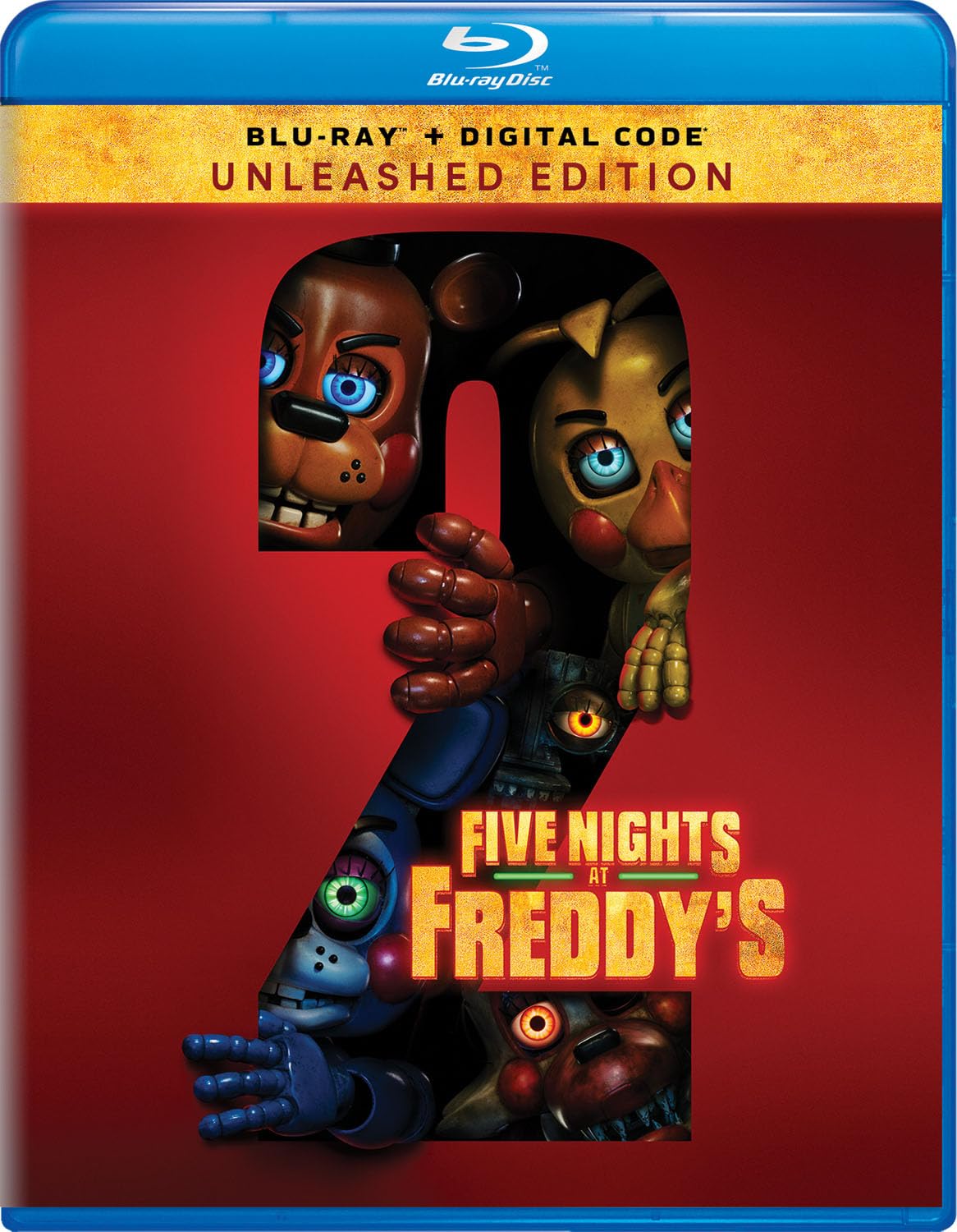 Detalle de Five Nights at Freddy's 2 191329275733 Blu-ray + Digital Horror Movie