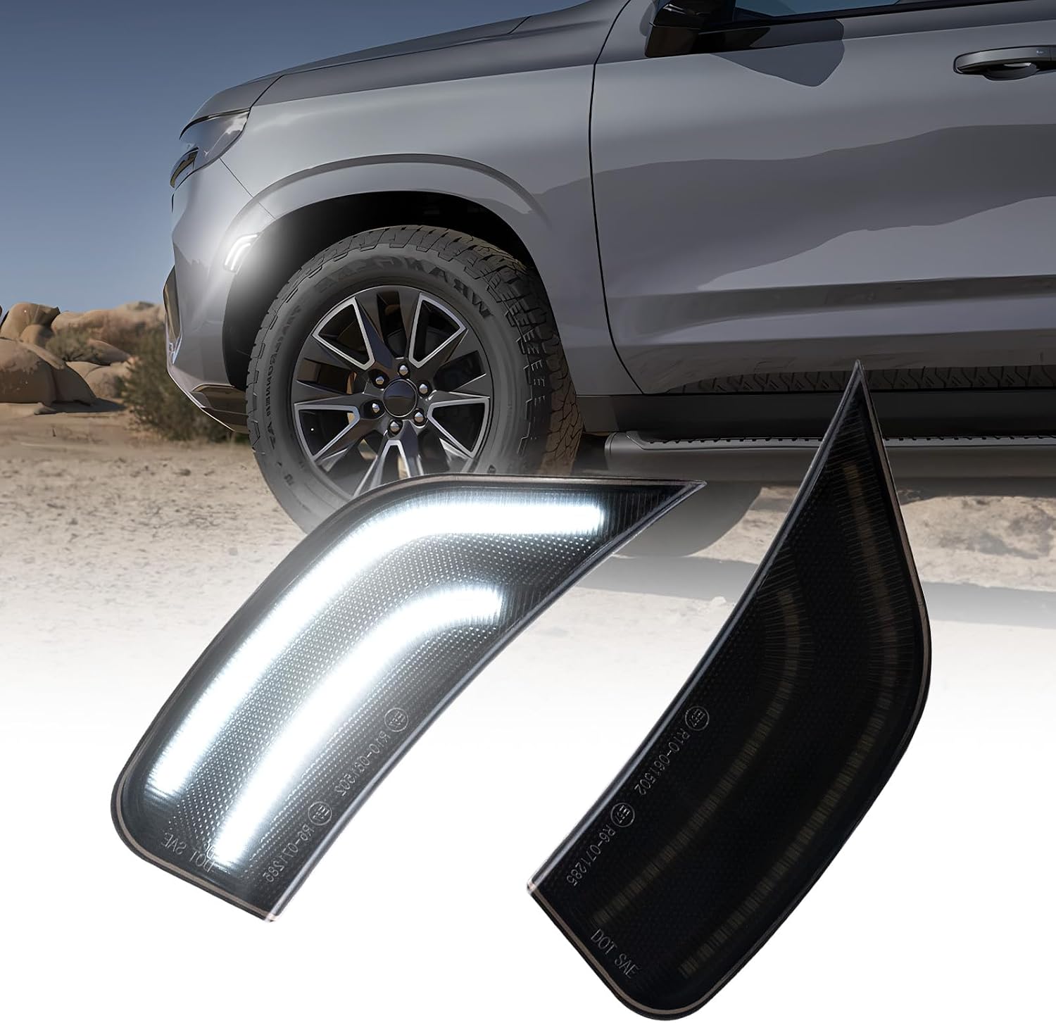 Detalle de AUTOONE Upgraded LED Side Marker Lights 2PCS
