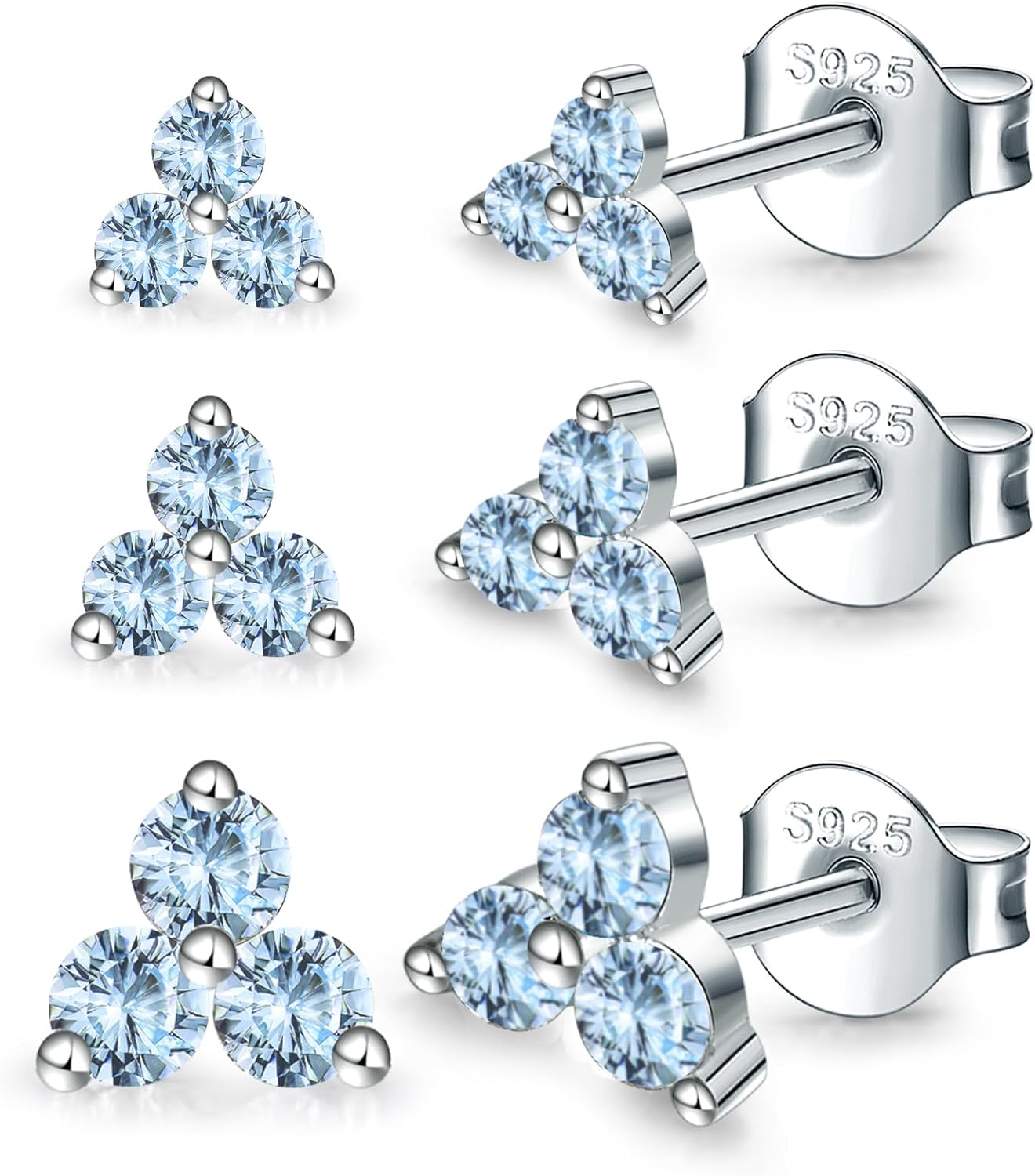 Thumbnail 6 de MASOP Ohrstecker-Set mit Zirkonia 3 mm