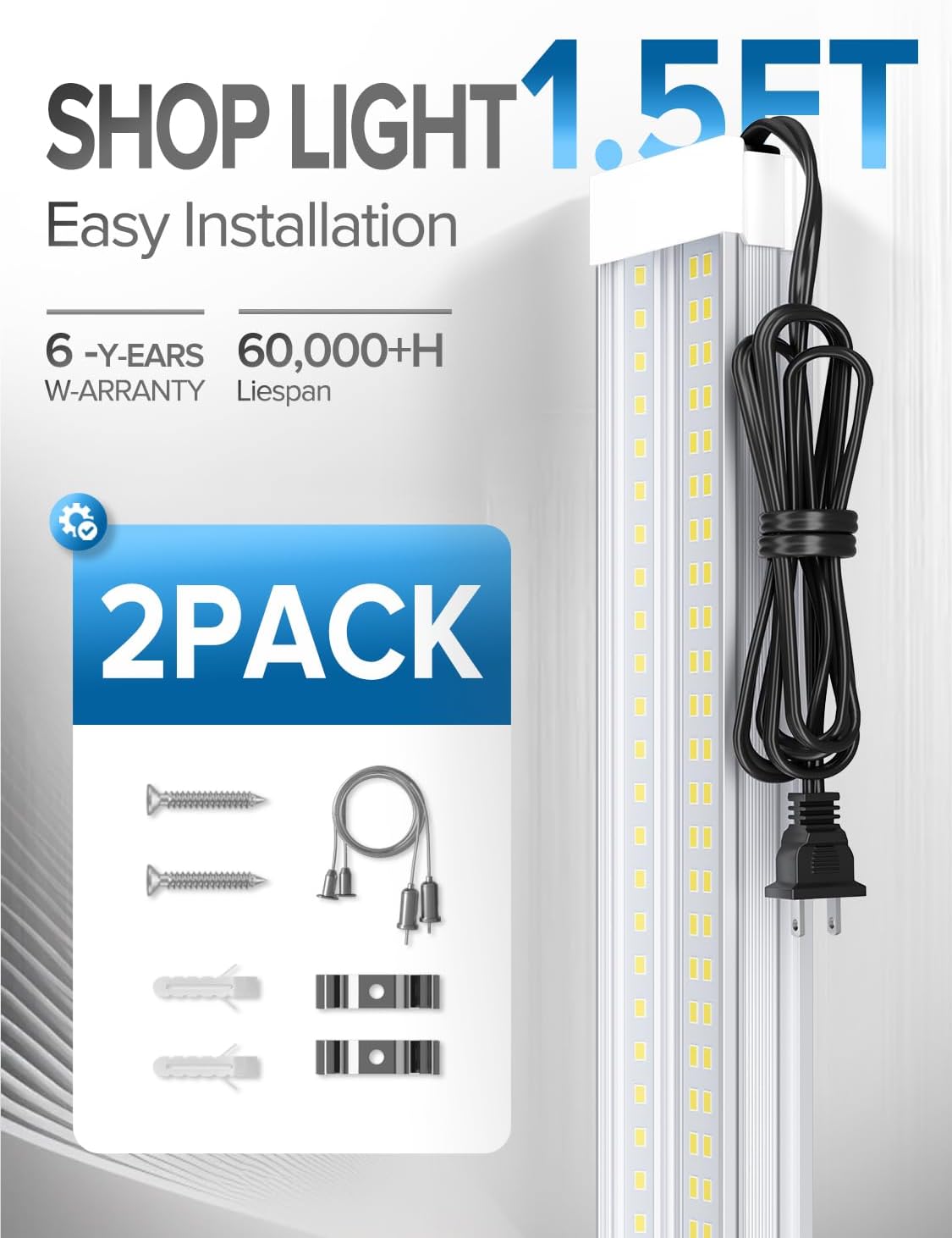 Detalle de LED Shop Light, 1.5FT