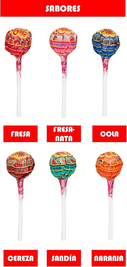 Thumbnail 1 de Chupa Chups Original 😋 Caramelos Variados Pack 200 unidades