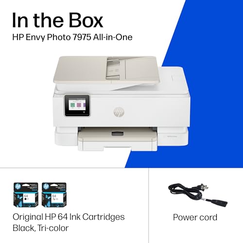 Thumbnail 8 de HP Envy Photo 7975 Wireless Color Inkjet Photo Printer (B63K3A)